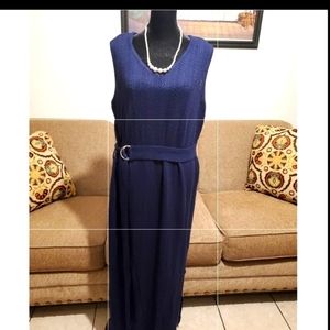 🔥2 piece Pointelle Belted Tank Maxi🔥